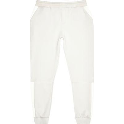 River Island Mens Mesh Panel Joggers
