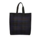 River Island Mens Check Reversible Shopper