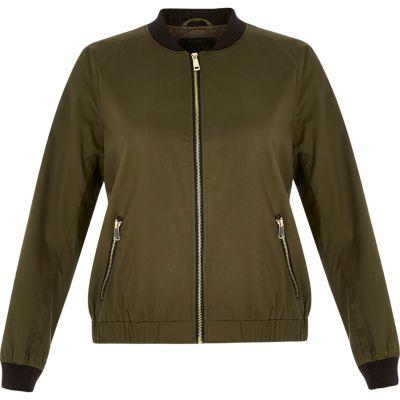 River Island Womens Ri Plus Bomber Jacket