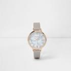 River Island Womens Plus Marble Face Watch