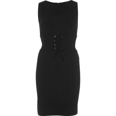 River Island Womens Corset Bodycon Dress