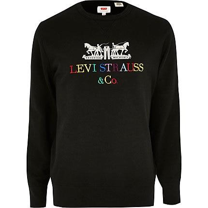 Mens Levi's Embroidered Sweatshirt