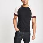 River Island Mens Piped Muscle Fit T-shirt
