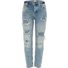 River Island Womens Medium Ripped Ashley Boyfriend Jeans