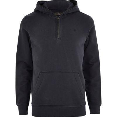 River Island Mens Jack & Jones Zip Long Sleeve Hoodie