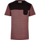 River Island Mensred Bellfield Stripe Panel T-shirt