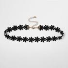River Island Womens Plus Floral Lace Choker