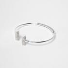 River Island Womens Silver Tone Diamant Cuff