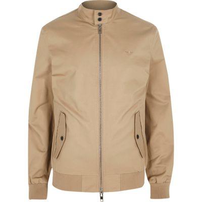 River Island Mens Embroidered Harrington Jacket