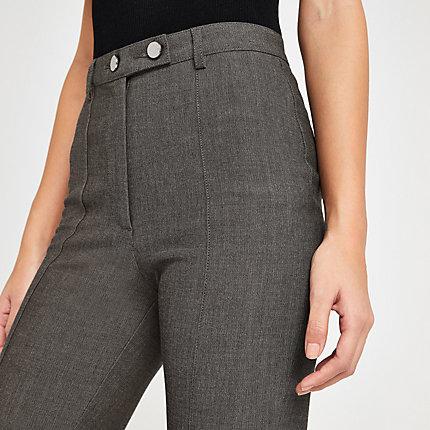 River Island Womens Herringbone High Waist Pants