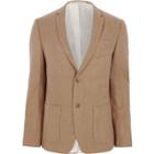 River Island Mens Skinny Fit Wool Blend Blazer