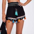 River Island Womens Embellished Aztec Beach Shorts