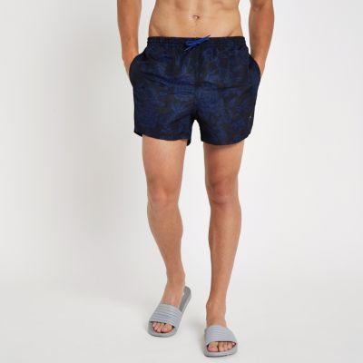 River Island Mens Only And Sons Floral Swim Trunks