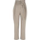 River Island Womens High Waisted D Ring Tapered Trousers