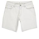 River Island Mens Dylan Washed Slim Fit Shorts