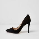 River Island Womens Wide Fit Pointed Court Shoes
