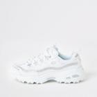 Womens Skechers White D'lites Now And Then Trainers