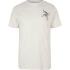 River Island Menswhite Panther Print T-shirt