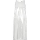 River Island Womens Silver Double Layer Split Back Longlinek