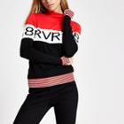 River Island Womens 'rvr88' Long Sleeve Knitted Top