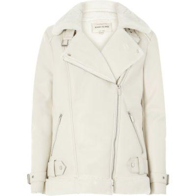 River Island Womens Aviator Coat