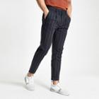 River Island Mens Slim Fit Stripe Pants