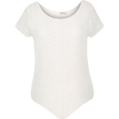 River Island Womens Ri Plus Lace Bodysuit