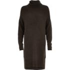 River Island Womens Knitted Cowl Neck Sweater Dress