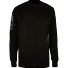 River Island Mens Skull Long Sleeve Slim Fit Sweatshirt