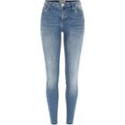 River Island Womens Mid Authentic Wash Amelie Superskinny Jeans