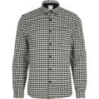 River Island Mens Gingham Slim Fit Button-down Shirt