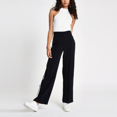 River Island Womens White High Neck Ribbed Cut Outk