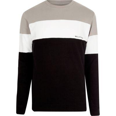 Mens Bellfield Color Block Sweatshirt