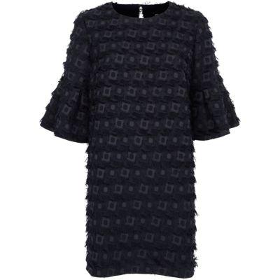 River Island Womens Fringe Jacquard Swing Dress
