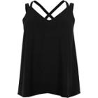 River Island Womens Plus Cross Back Double Strap Cami Top