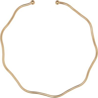 River Island Womens Gold Tone Kink Necklace
