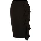 River Island Womens Frill Front Pencil Skirt