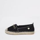 River Island Womens Quilted Espadrille Plimsolls