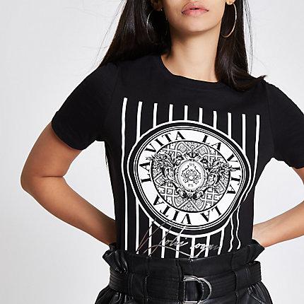 River Island Womens 'la Vita' Print T-shirt
