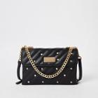 River Island Womens Quilted Embellished Cross Body Bag
