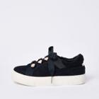 River Island Womens Ribbon Lace-up Trainers