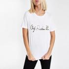 River Island Womens White 'positive Vibes' Zebra Print T-shirt