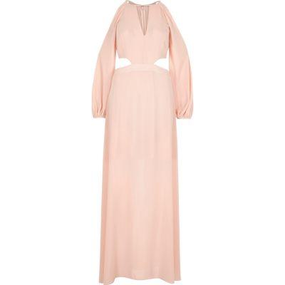 River Island Womens Cold Shoulder Maxi Dress