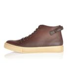 River Island Mensbrown Textured Lace-up Trainers