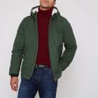 River Island Mens Fleece Lined Hooded Jacket