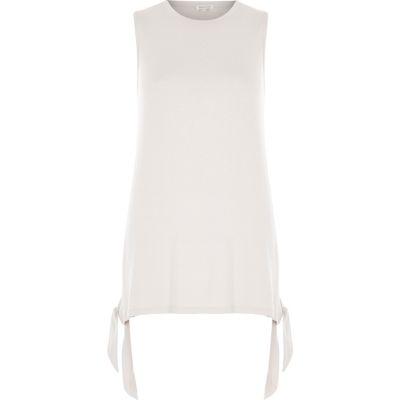 River Island Womens Tie Side Hem Tank Top