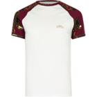 River Island Mens White Raglan Short Sleeve Muscle Fit T-shirt