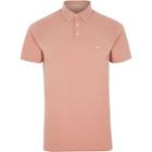 River Island Mens Lee Pique Short Sleeve Polo Shirt