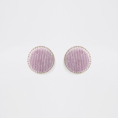 River Island Womens Gold Tone Circle Stud Earrings