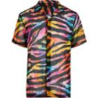 River Island Mens Jaded London Multi Tiger Print Shirt